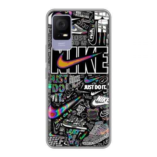 Дизайнерский силиконовый чехол для TCL 405 Найк