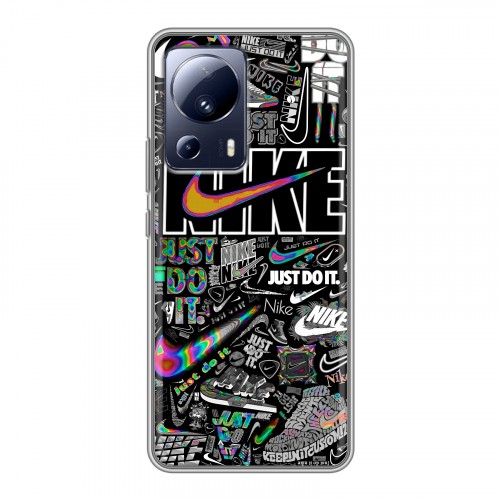 Дизайнерский силиконовый чехол для Xiaomi 13 Lite Найк