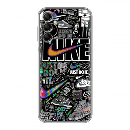 Дизайнерский силиконовый чехол для Samsung Galaxy A14 Найк