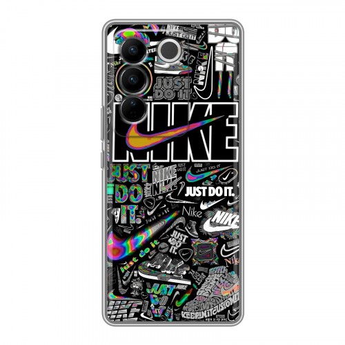 Дизайнерский силиконовый чехол для Vivo V27 Найк