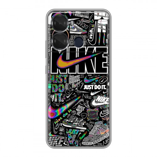 Дизайнерский силиконовый чехол для Itel P40 Найк