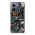 Дизайнерский силиконовый чехол для Vivo Y36 Найк