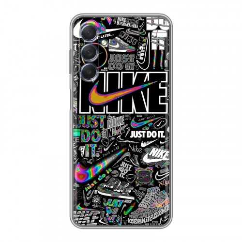 Дизайнерский силиконовый чехол для Samsung Galaxy M54 Найк