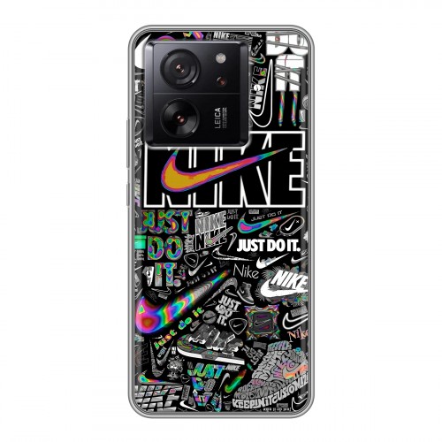 Дизайнерский силиконовый чехол для Xiaomi 13T Найк