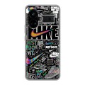 Дизайнерский силиконовый чехол для Realme GT5 Найк