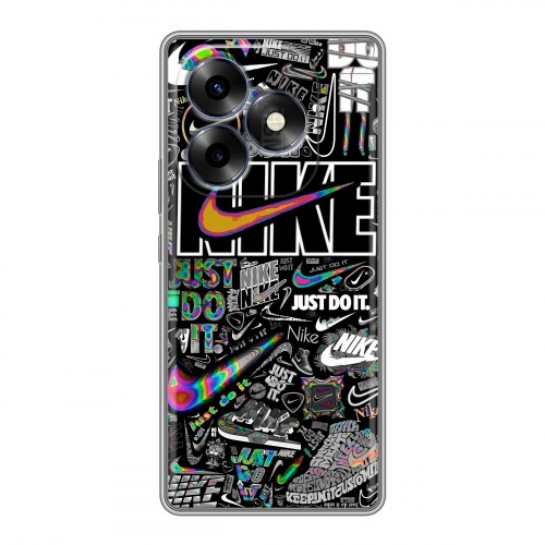 Дизайнерский силиконовый чехол для Itel S23 Plus Найк
