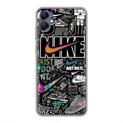 Дизайнерский силиконовый чехол для Samsung Galaxy A05 Найк