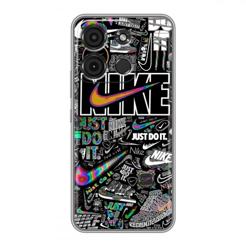 Дизайнерский силиконовый чехол для Itel A60s Найк