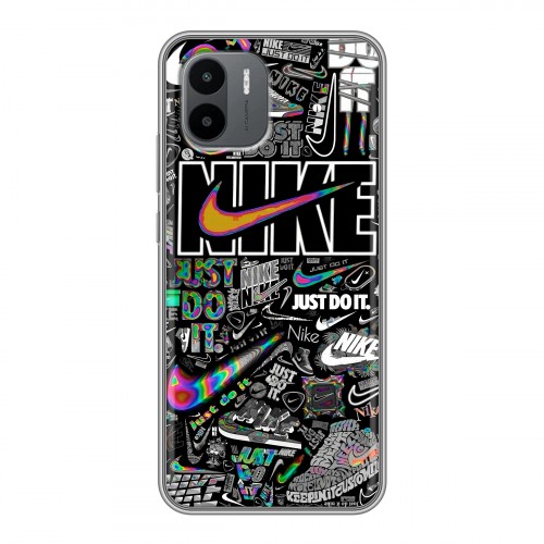 Дизайнерский силиконовый чехол для Xiaomi Redmi A2 Найк