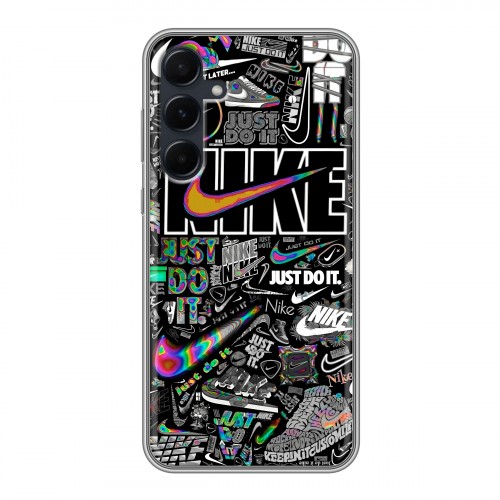 Дизайнерский силиконовый чехол для Samsung Galaxy A55 Найк