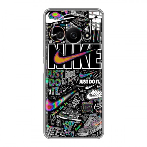 Дизайнерский силиконовый чехол для Xiaomi RedMi A3 Найк