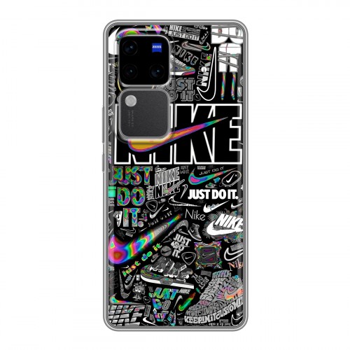 Дизайнерский силиконовый чехол для Vivo V30 Pro Найк