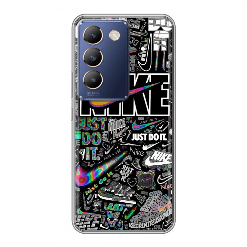 Дизайнерский силиконовый чехол для Vivo V30 Lite Найк