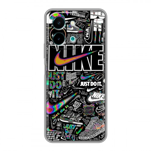 Дизайнерский силиконовый чехол для Vivo Y28 Найк