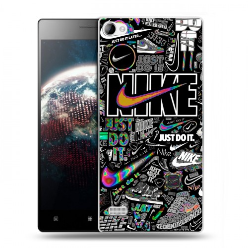 Дизайнерский пластиковый чехол для Lenovo Vibe X2 Найк