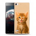 Дизайнерский пластиковый чехол для Lenovo Vibe X2 котенок
