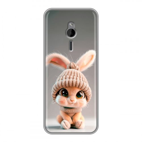 Дизайнерский силиконовый чехол для Nokia 230 Кролик