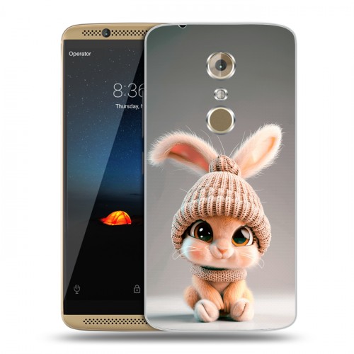 Дизайнерский пластиковый чехол для ZTE Axon 7 Кролик