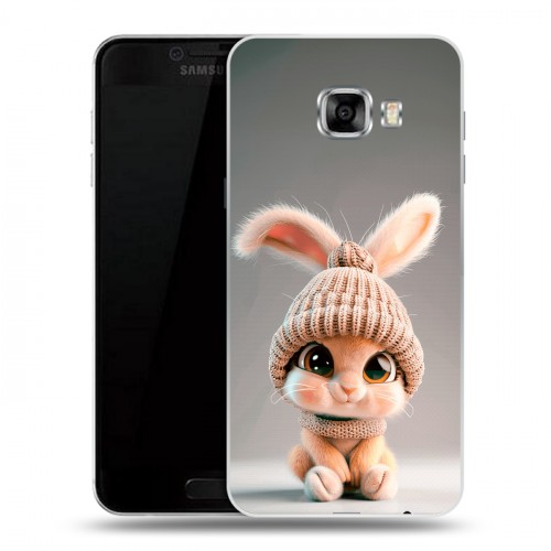Дизайнерский пластиковый чехол для Samsung Galaxy C5 Кролик