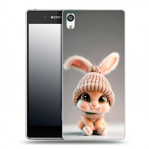 Дизайнерский пластиковый чехол для Sony Xperia E5 Кролик