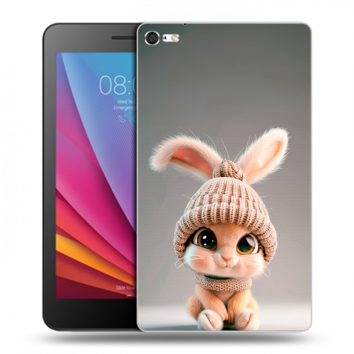 Дизайнерский силиконовый чехол для Huawei MediaPad T2 7.0 Pro Кролик