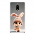 Дизайнерский пластиковый чехол для Nokia 6 Кролик