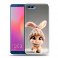 Дизайнерский пластиковый чехол для Huawei Honor View 10 Кролик