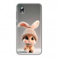 Дизайнерский силиконовый чехол для ZTE Blade A3 (2019) Кролик
