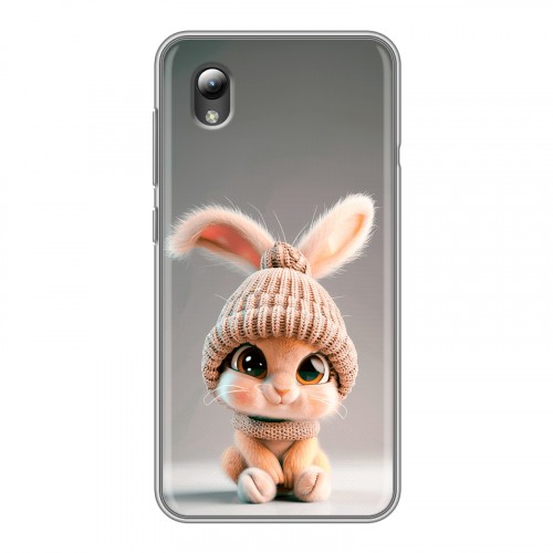 Дизайнерский силиконовый чехол для ZTE Blade A3 (2019) Кролик