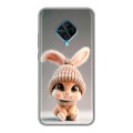 Дизайнерский силиконовый чехол для Vivo V17 Кролик