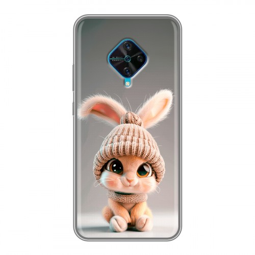 Дизайнерский силиконовый чехол для Vivo V17 Кролик