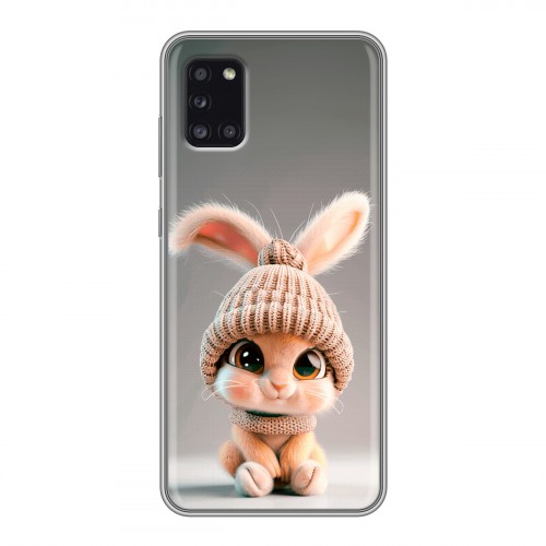 Дизайнерский силиконовый чехол для Samsung Galaxy A31 Кролик