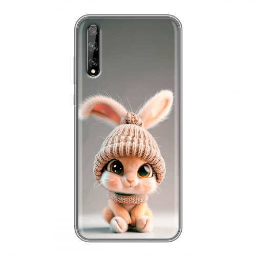Дизайнерский силиконовый чехол для Huawei Y8p Кролик