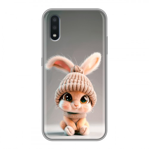 Дизайнерский силиконовый чехол для Samsung Galaxy M01 Кролик