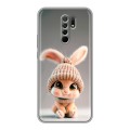 Дизайнерский силиконовый чехол для Xiaomi RedMi 9 Кролик