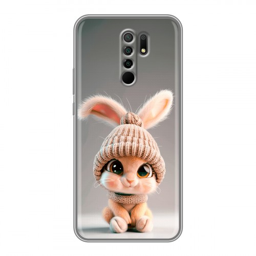 Дизайнерский силиконовый чехол для Xiaomi RedMi 9 Кролик