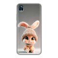 Дизайнерский силиконовый чехол для Vivo Y91C Кролик