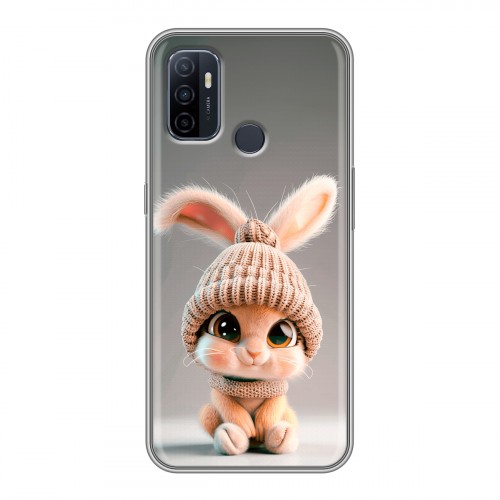 Дизайнерский силиконовый чехол для OPPO A53 Кролик