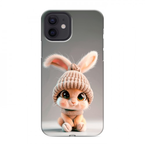 Дизайнерский силиконовый чехол для Iphone 12 Кролик