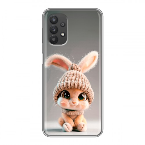 Дизайнерский силиконовый чехол для Samsung Galaxy A32 Кролик