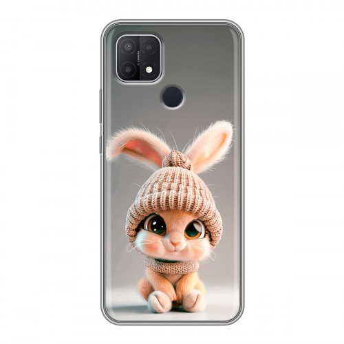 Дизайнерский силиконовый чехол для OPPO A15 Кролик