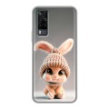Дизайнерский силиконовый чехол для Vivo Y31 Кролик