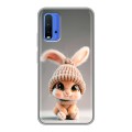 Дизайнерский силиконовый чехол для Xiaomi RedMi 9T Кролик