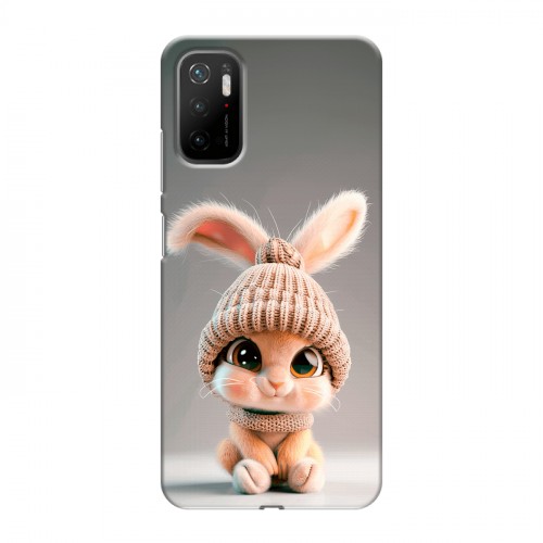 Дизайнерский силиконовый чехол для Xiaomi Poco M3 Pro Кролик