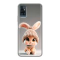 Дизайнерский силиконовый чехол для ZTE Blade A71 Кролик
