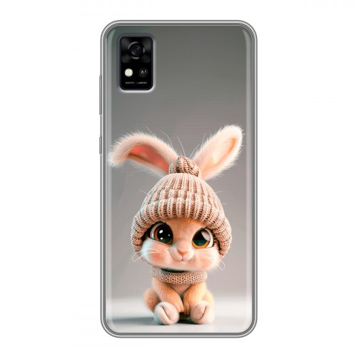 Дизайнерский силиконовый чехол для ZTE Blade A31 Кролик
