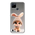 Дизайнерский силиконовый чехол для Realme C21Y Кролик