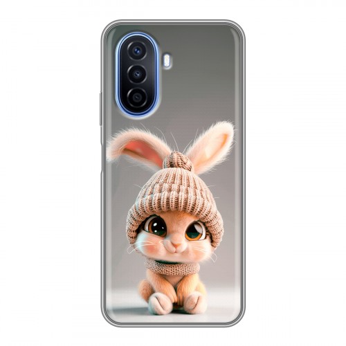 Дизайнерский силиконовый чехол для Huawei Nova Y70 Кролик