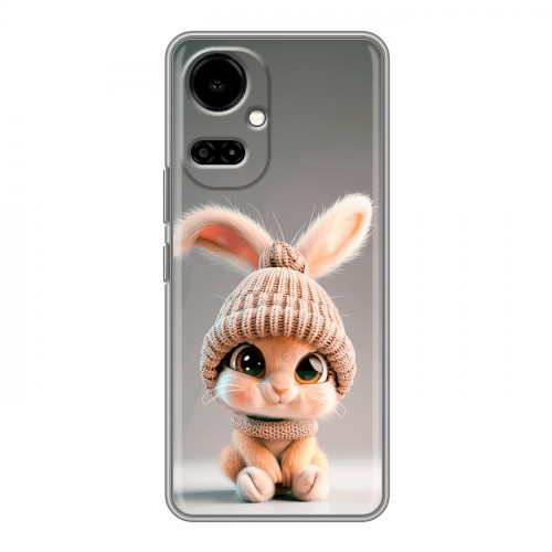Дизайнерский силиконовый чехол для Tecno Camon 19 Кролик