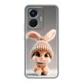 Дизайнерский силиконовый чехол для Vivo T1 Кролик